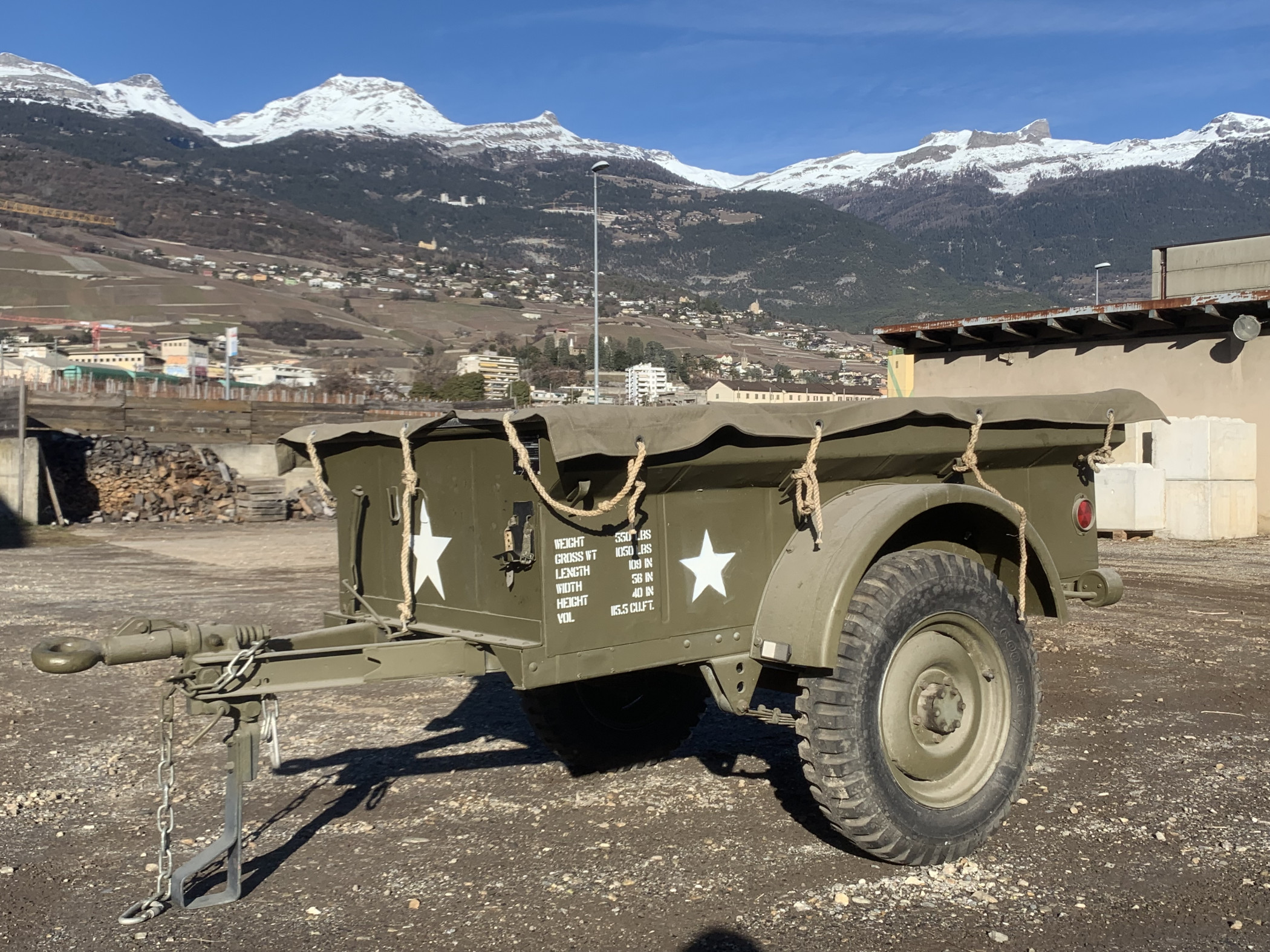 Remorque 1/4 ton bantam