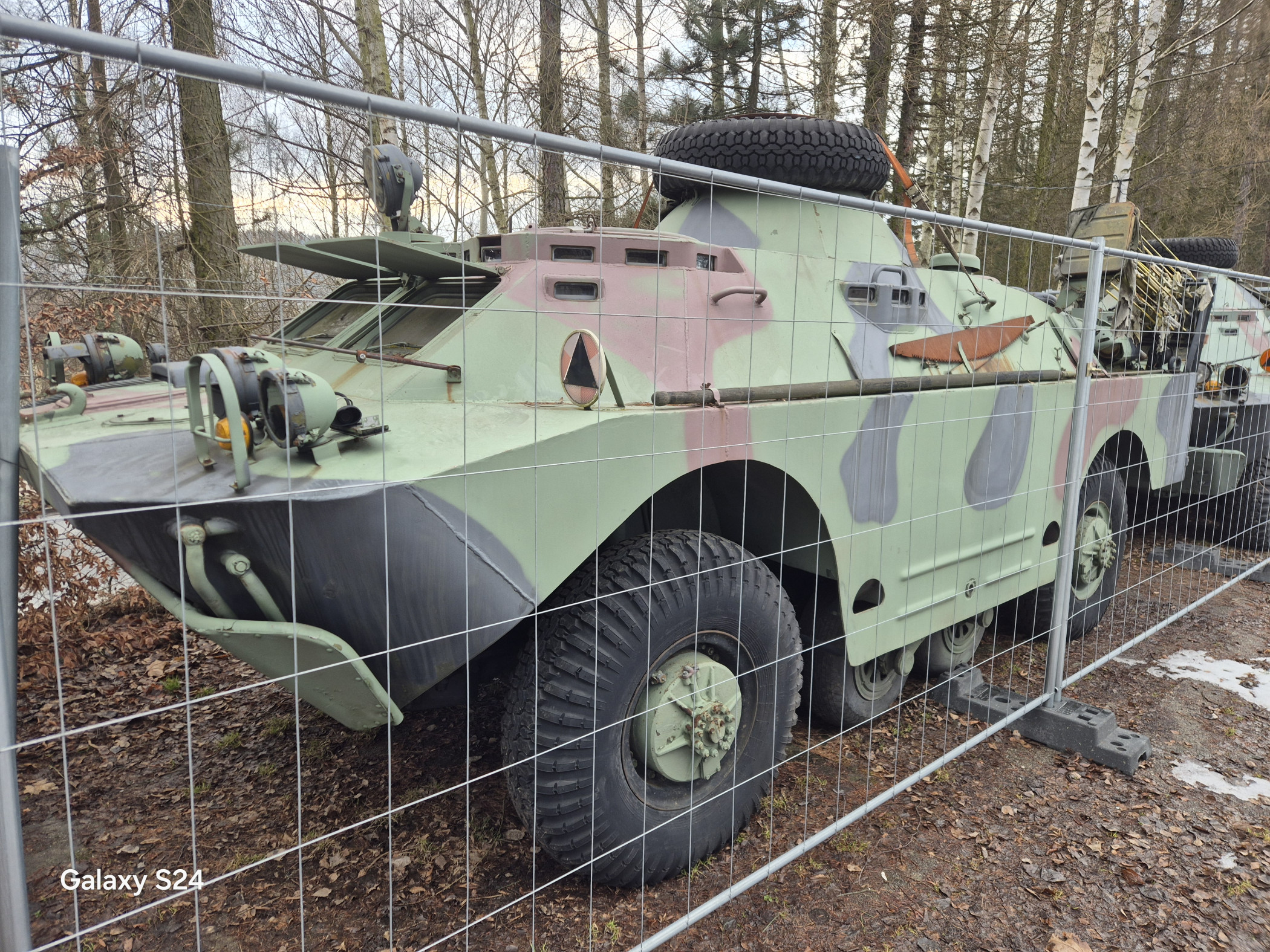 BRDM 2 armored personnel carrier